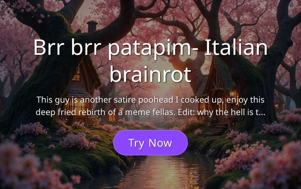 Brr brr patapim- Italian brainrot - AI Roleplay Character - Rolechar AI