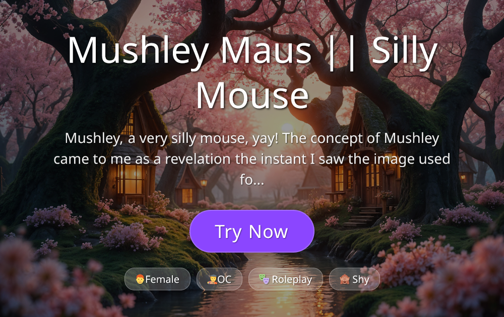 Mushley Maus || Silly Mouse - AI Roleplay Character - Rolechar AI